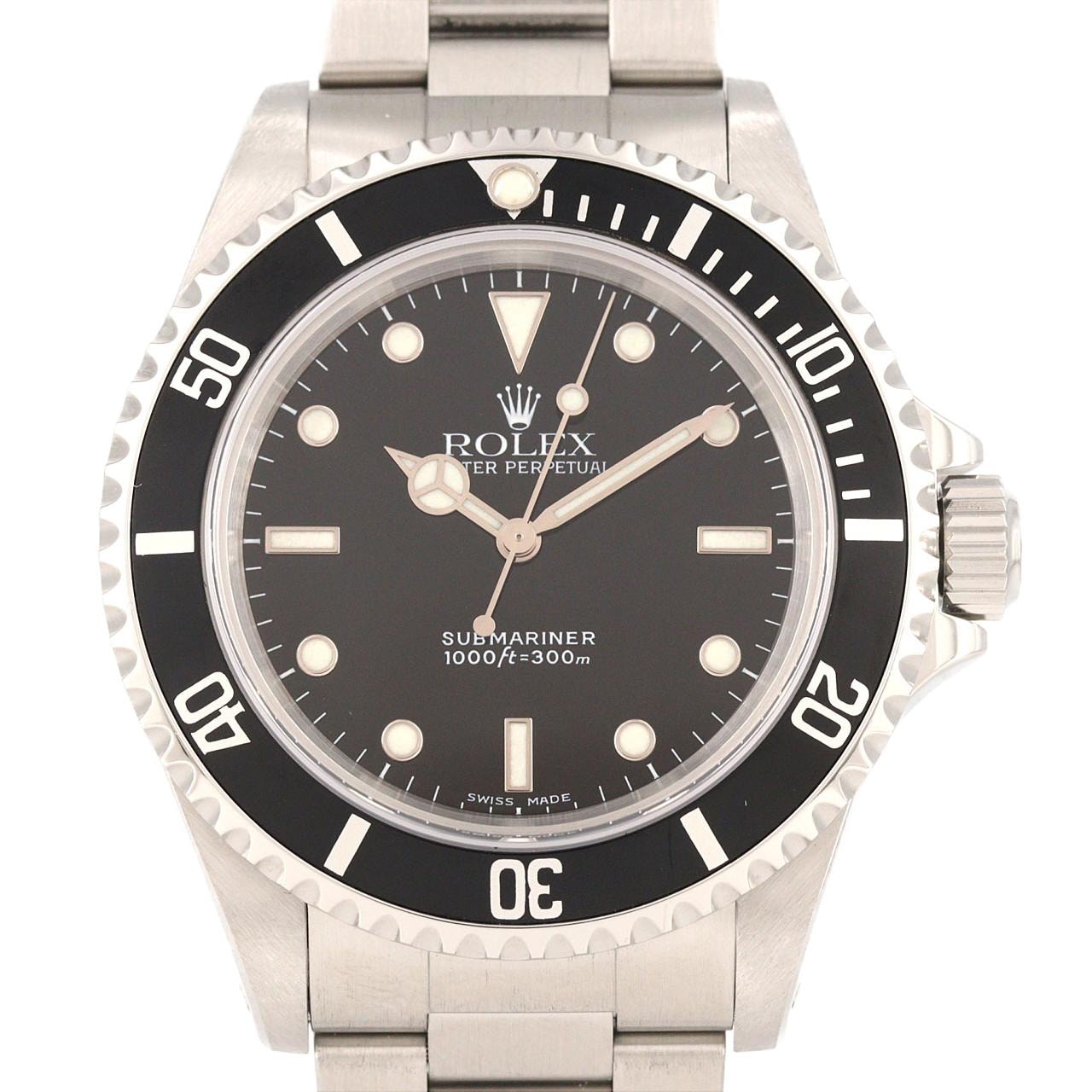 ロレックス サブマリーナーノンデイト 14060 SS 自動巻 P番