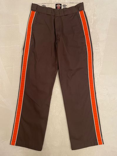Supreme x Dickies Stripe 874 Work Pant "Brown"