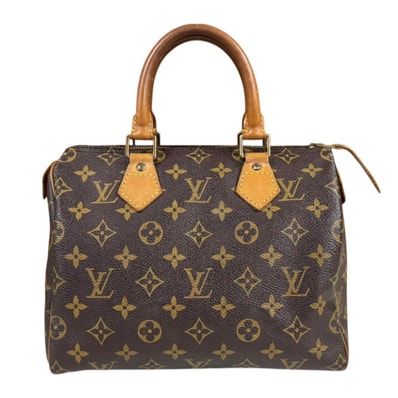 ルイヴィトン スピーディ25 モノグラム ハンドバッグ モノグラムキャンバス M41528 ブラウン レディース LOUIS VUITTON 中古