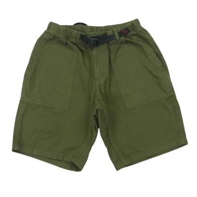Gramicci グラミチ G4SU-P001 RIDGE SHORT リッジショーツ クライミング ハーフ ショート パンツ グリーン系 カーキ系 M【中古】