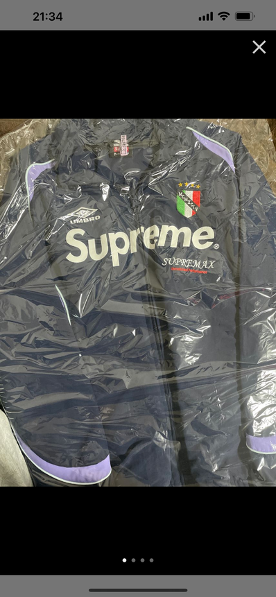 Supreme / Umbro Track Jacket "Navy"