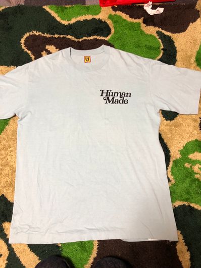 HUMAN MADE Girls Don ’t Cry T-shirt "Blue" / VERDY XX20TE012