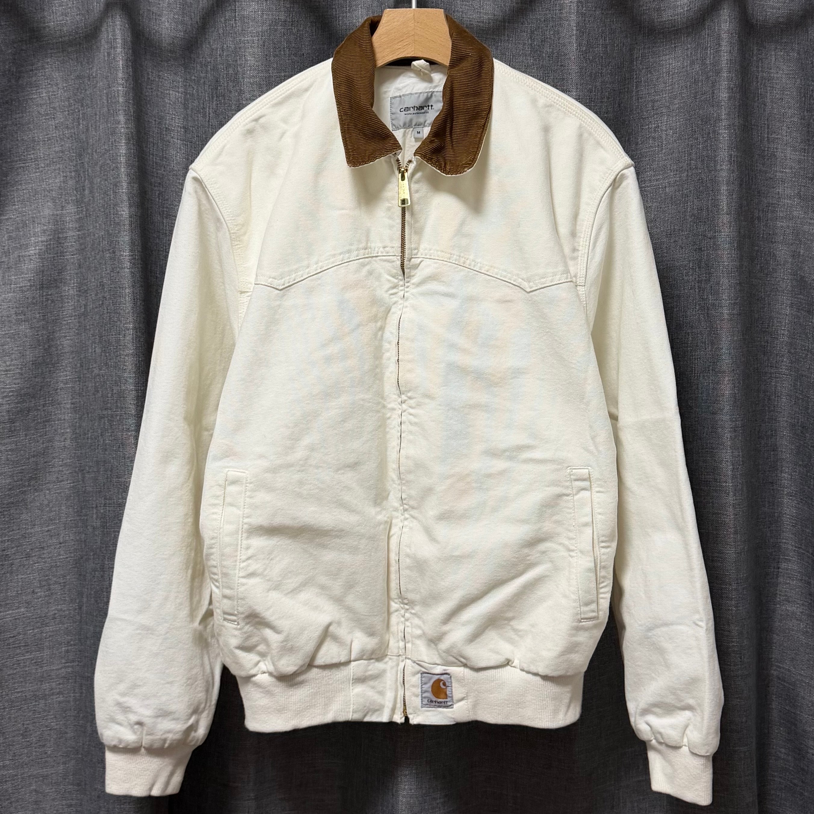 Carhartt WIP OG Santa Fe Jacket Dearborn Canvas "Wax/Hamilton Brown"