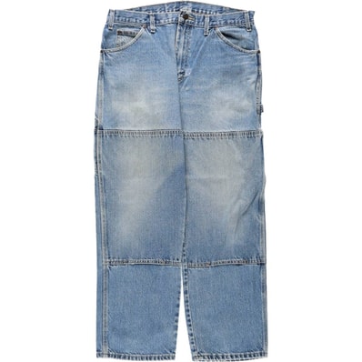 古着 ディッキーズ Dickies ダブルニー デニムペインターパンツ メンズw35相当/eaa668952