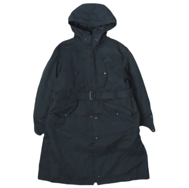 Engineered Garments エンジニアードガーメンツ 23AW アメリカ製 Storm Coat - PC Coated Cloth ストームコート PCコーテッドクロス S Dk.Navy 定価163,900円 プリマロフト アウター