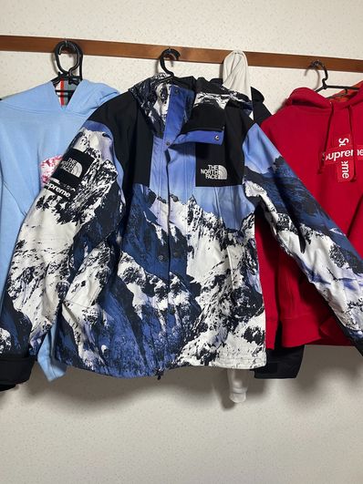 Supreme x The North Face Mountain Parka "Blue"