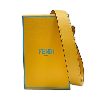 FENDI フェンディ レディース ボックス型ショルダーバッグ 8BT339ADP6F1EEV イエロー
