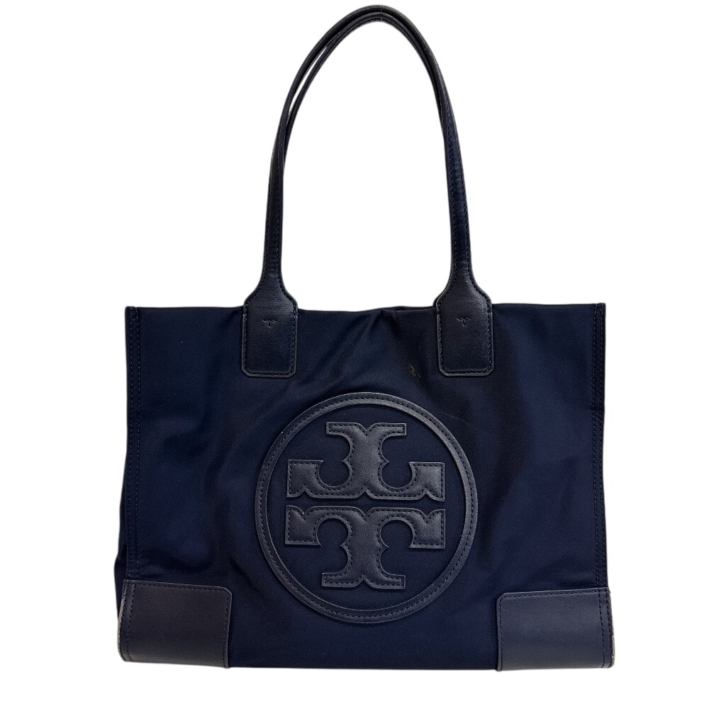 トリーバーチ Tory Burch トートバッグ ダブルTロゴ ショルダー ハンド ネイビー