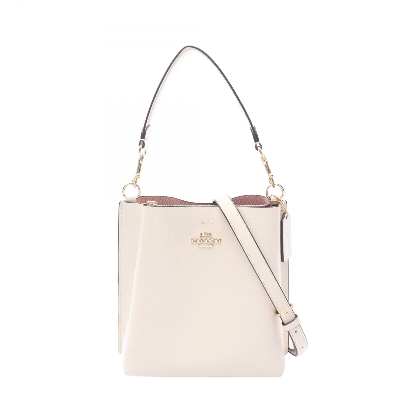 美品COACHF71722⁄フォルドオーバー スムースレザー 2WAY 美品 COACH 
