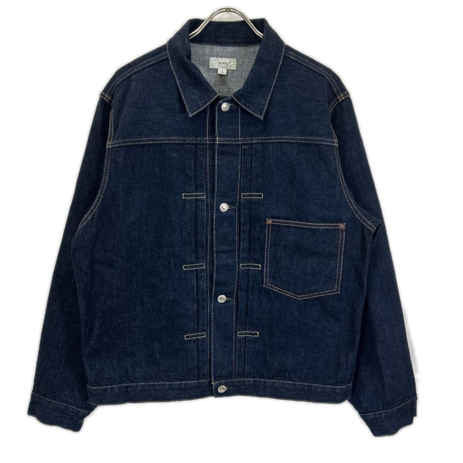ハイク 【UNITED ARROWS別注】インディゴ ユーズドウォッシュ&ワンウォッシュ シンチバック TYPE1 DENIM JACKET/デニムジャケット 4