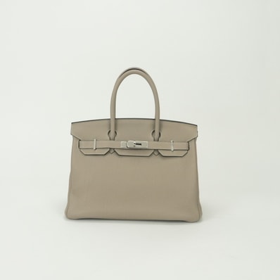 エルメス HERMES バーキン30 バーキン 30 バッグ トートバッグ トゴ トゥルティエールグレー Gristourterelle グレー Gray シルバー金具 ハンドバッグ