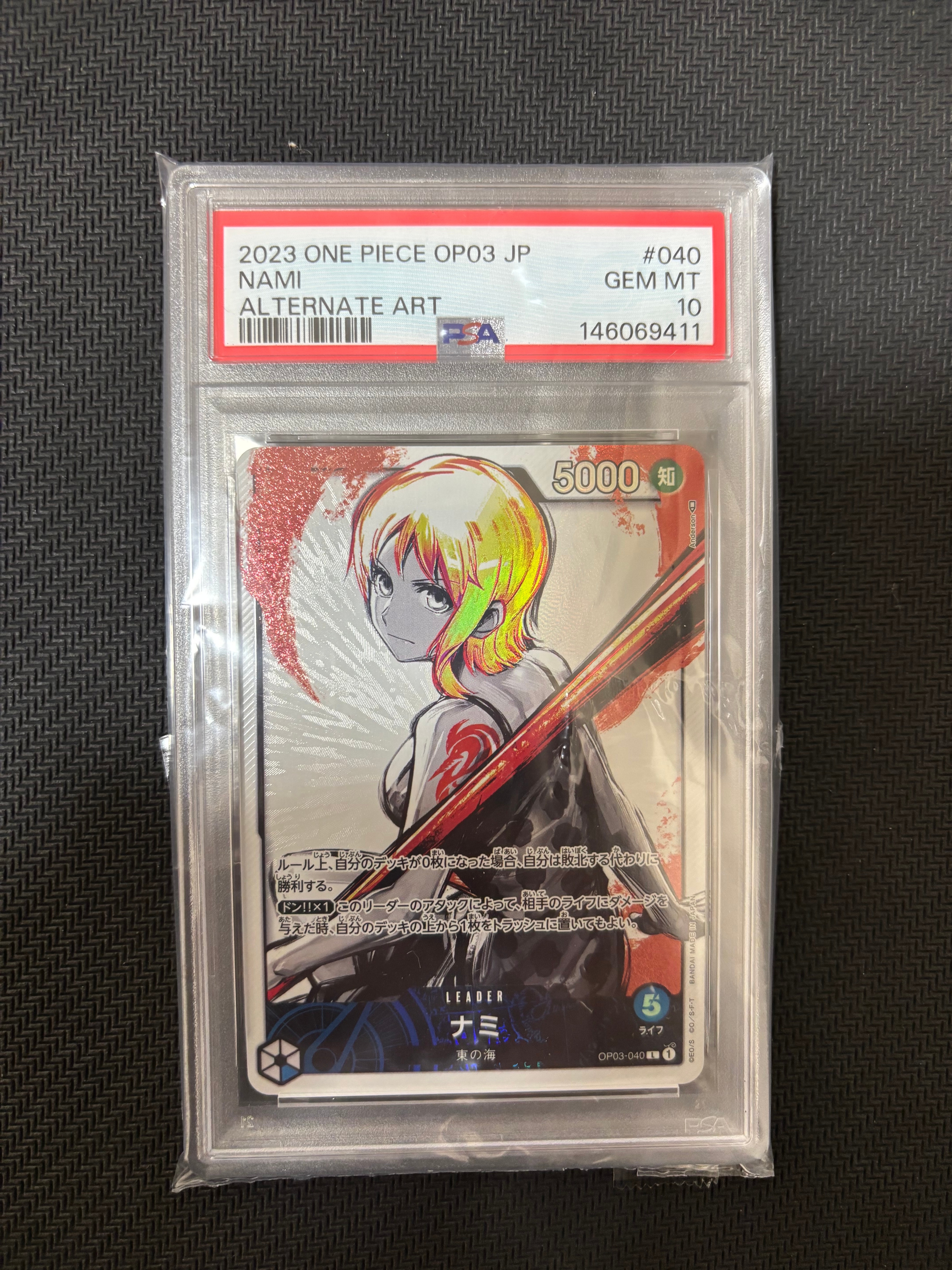 Nami L-P [OP03-040] (Booster Pack Formidable Enemy)