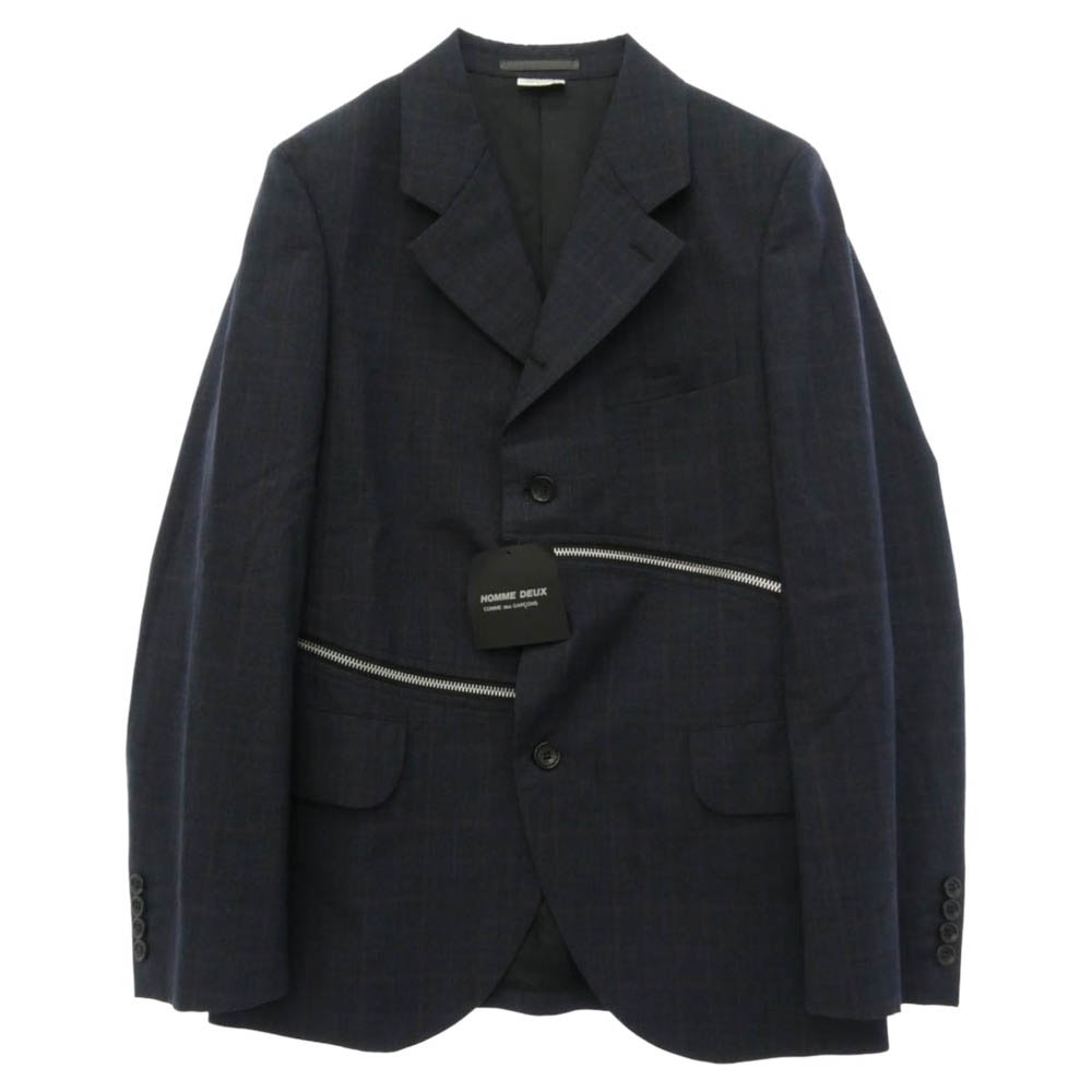 COMME des GARCONS HOMME DEUX コムデギャルソンオムドゥ 26SS DQ-J033-051 Wool Glen Check Windowpane Jacket ウールグレンチェックウインドペンジャケット【極上美品】【中古】