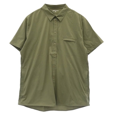 TILAK ティラック POUTNIK KNIGHT SHIRTS ポートニック ナイト 半袖シャツ モスグリーン系 XL【中古】