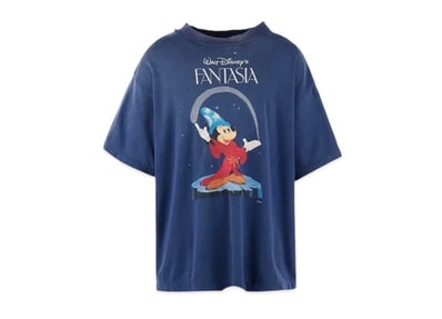 SAINT Mxxxxxx x Disney FANTASIA DNF SS Tee "Navy"