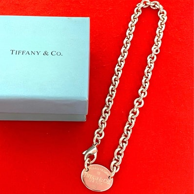 TIFFANY&Co. ティファニー リターントゥ オーバル ネックレス シルバー925 ネックレス シルバー
24463