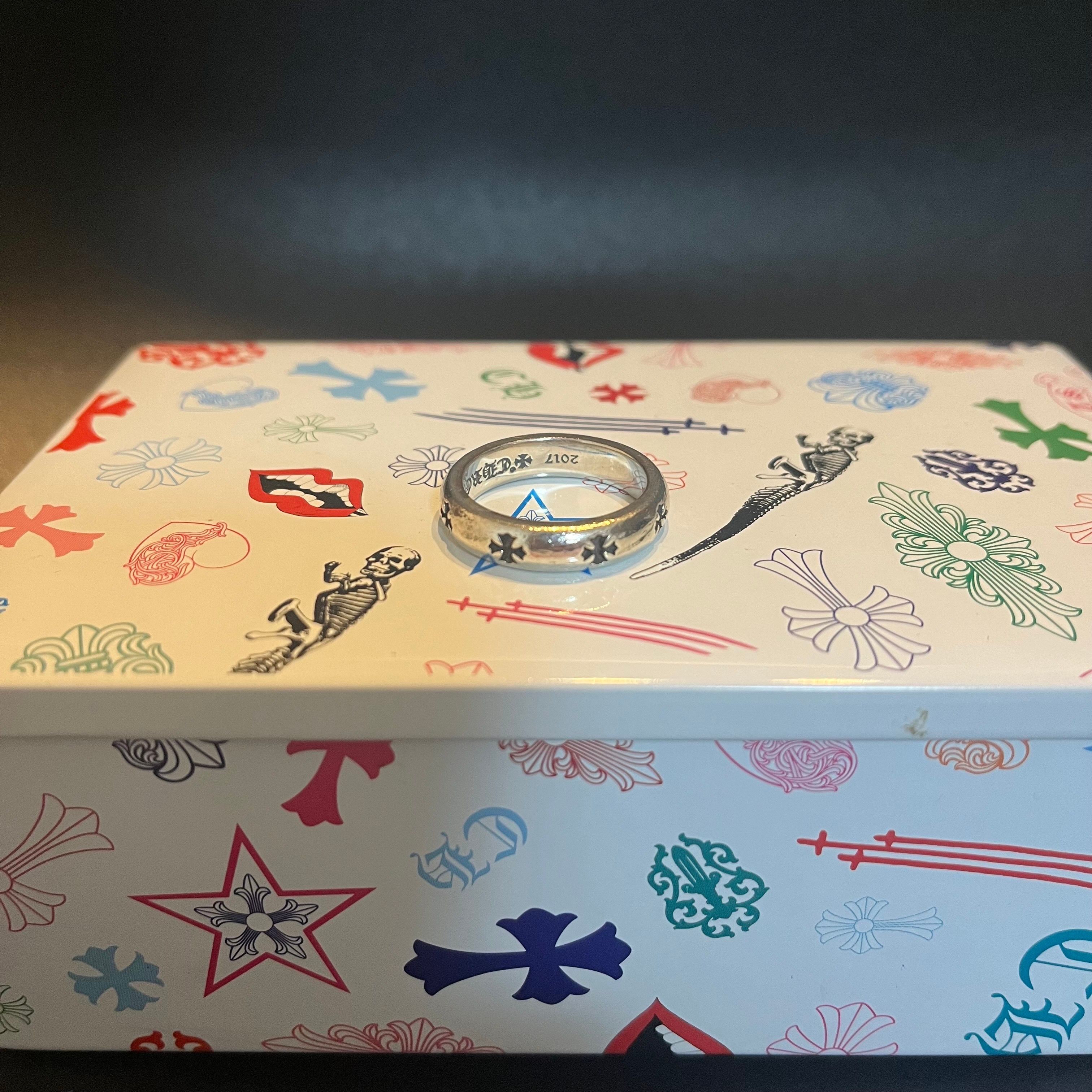 Chrome Hearts Negative CH Plus Ring "Silver"