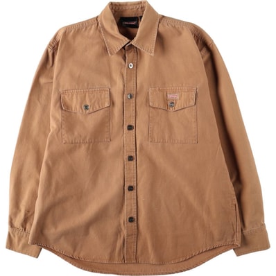 古着 ディッキーズ Dickies 長袖 ダックワークシャツ メンズL相当/eaa665183