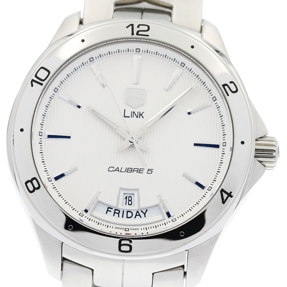 ☆良品  タグホイヤー リンク デイデイト WAT2011-0 メンズ 【中古】