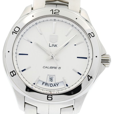 ☆良品 タグホイヤー リンク デイデイト WAT2011-0 メンズ 【中古】