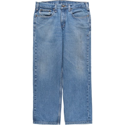古着 カーハート Carhartt テーパードデニムパンツ メンズw35相当/eaa617060