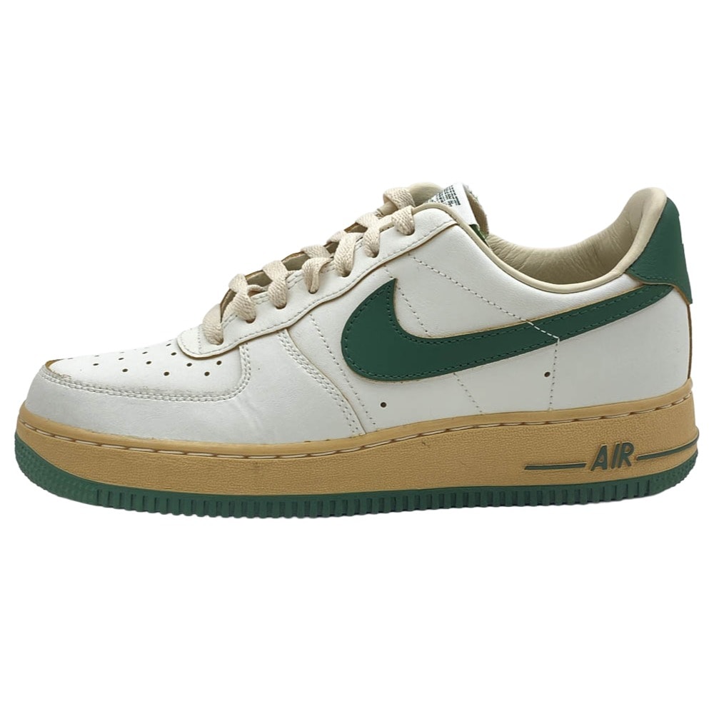 NIKE ナイキ スニーカー DZ4764-133 Air Force 1 Low Green and Muslin エアフォース1 ローカットスニーカー ホワイト系 グリーン系 25.5cm【中古】