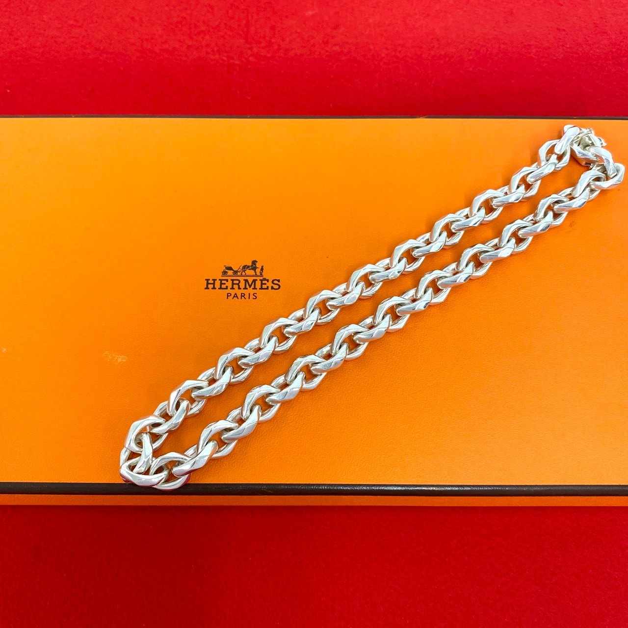 HERMES エルメス シルバー925 ネックレス シルバー
42549