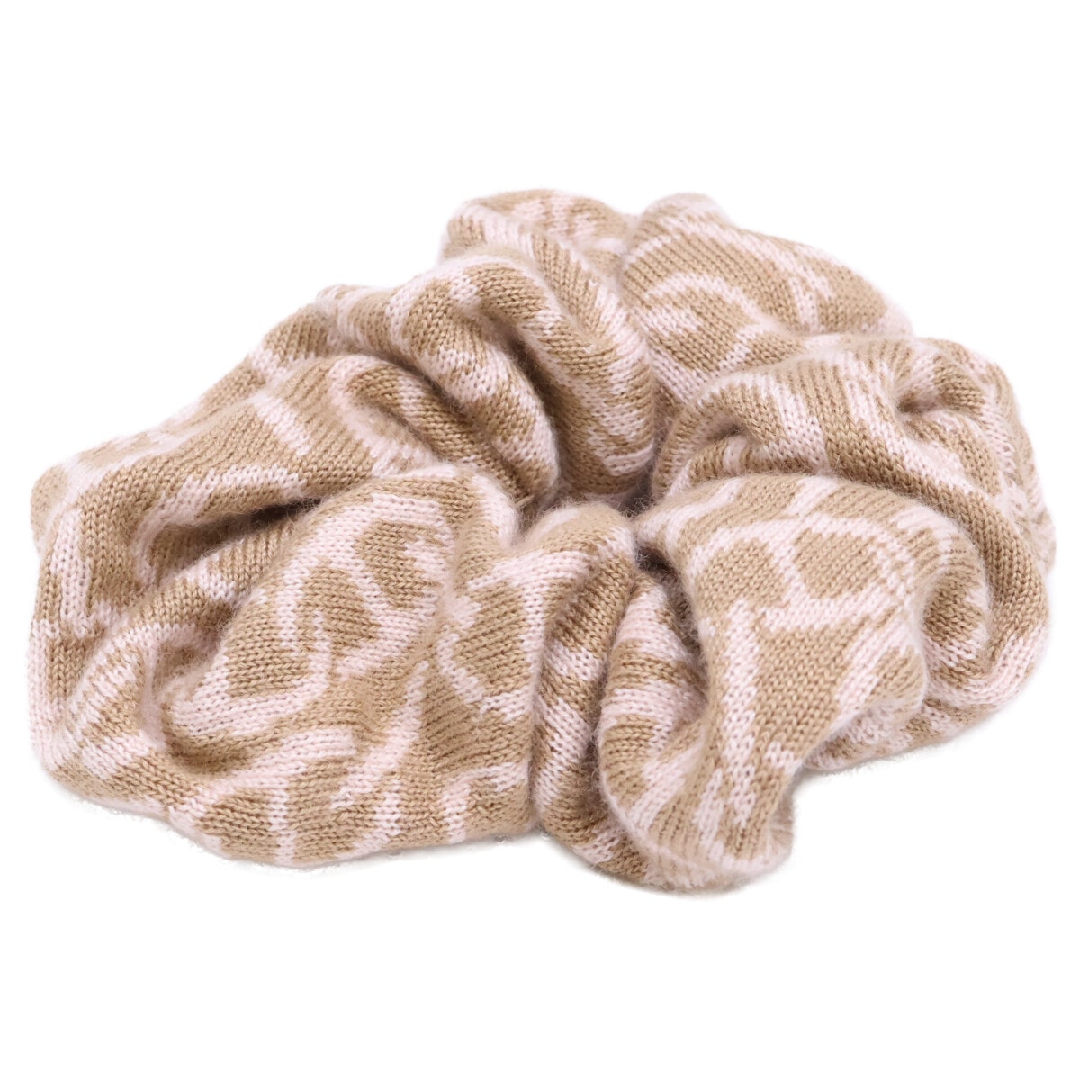 エルメス 【美品】クラウディア ナウサモチーフ カシミヤ/シルク シュシュ