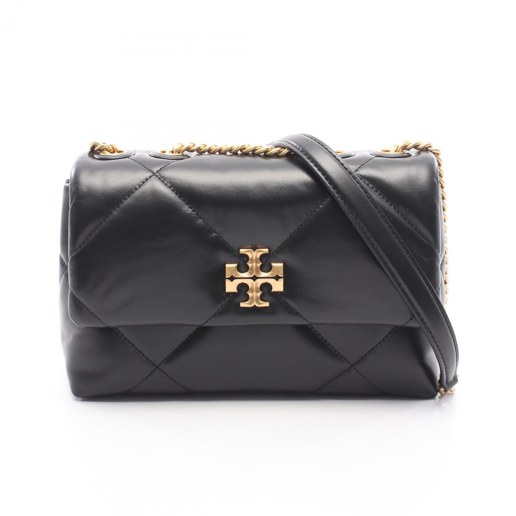 トリーバーチ Tory Burch KIRA キラ ダイヤモンドキルト コンバーチブル スモール ショルダーバッグ バッグ レザー レディース ブラック系 154706001 【新品】