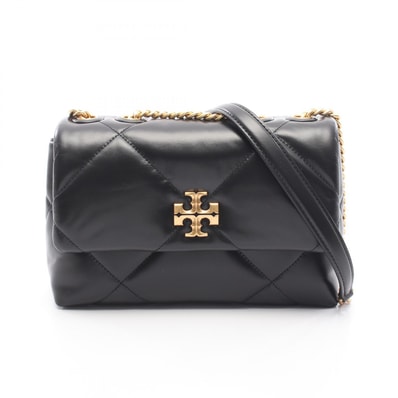 トリーバーチ Tory Burch KIRA キラ ダイヤモンドキルト コンバーチブル スモール ショルダーバッグ バッグ レザー レディース ブラック系 154706001 【新品】