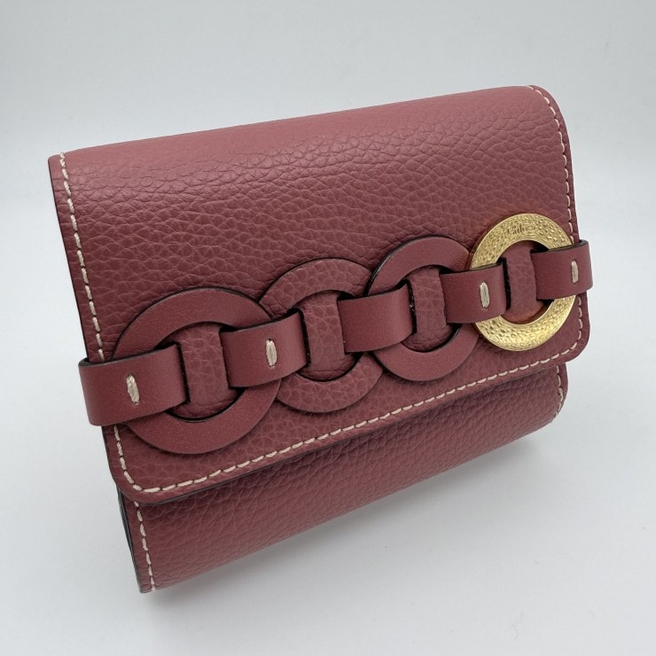 Chloe　ダリル　三つ折り財布　赤 Chloe ダリル 三つ折り財布 赤の通販はau PAY マーケット - 輸入雑貨の