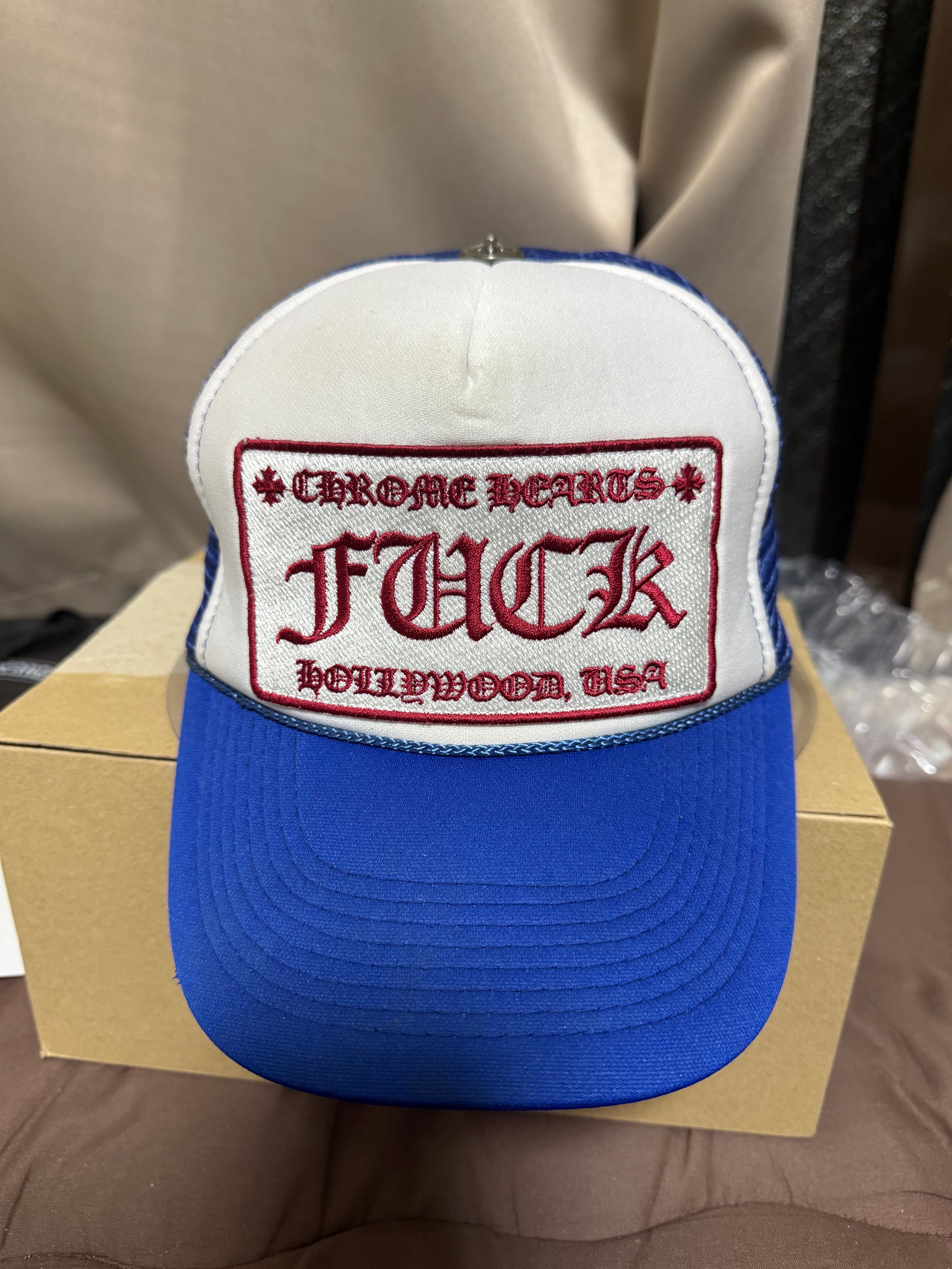 Chrome Hearts Trucker Cap CH "Blue"