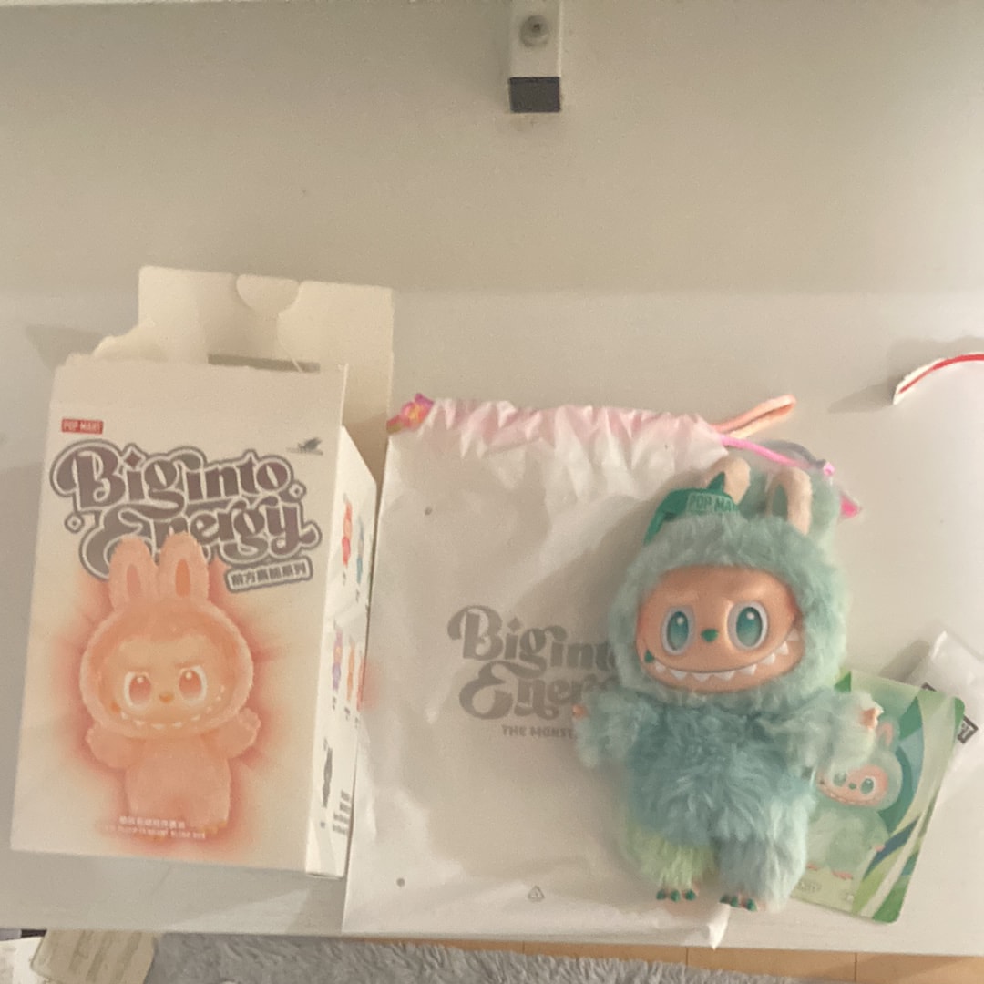 POP MART THE MONSTERS (LABUBU) Big into Energy Series Plush Pendant SERENITY