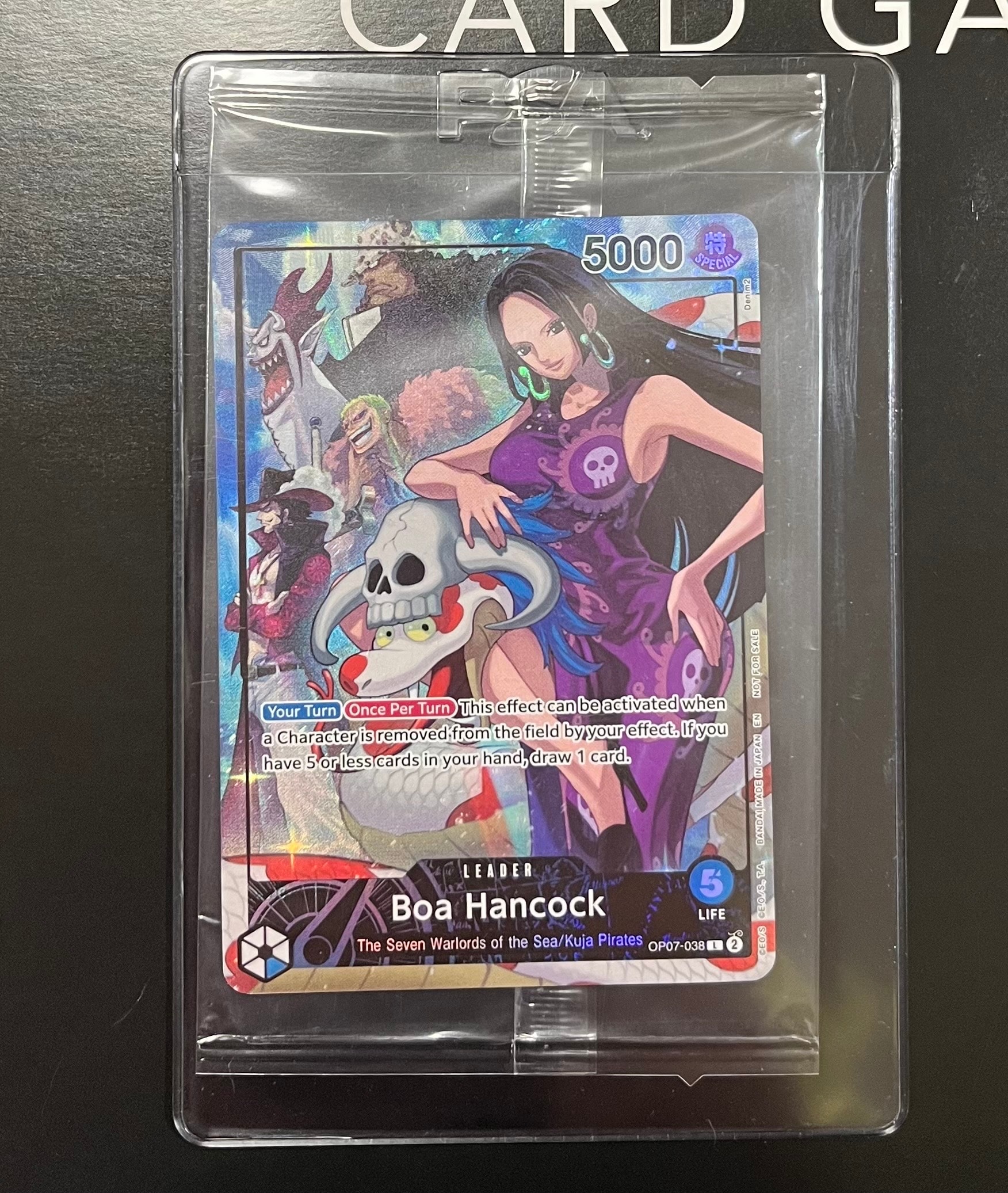 ボア・ハンコック L [OP07-038]【英語版】(PSA限定コラボプロモカード)