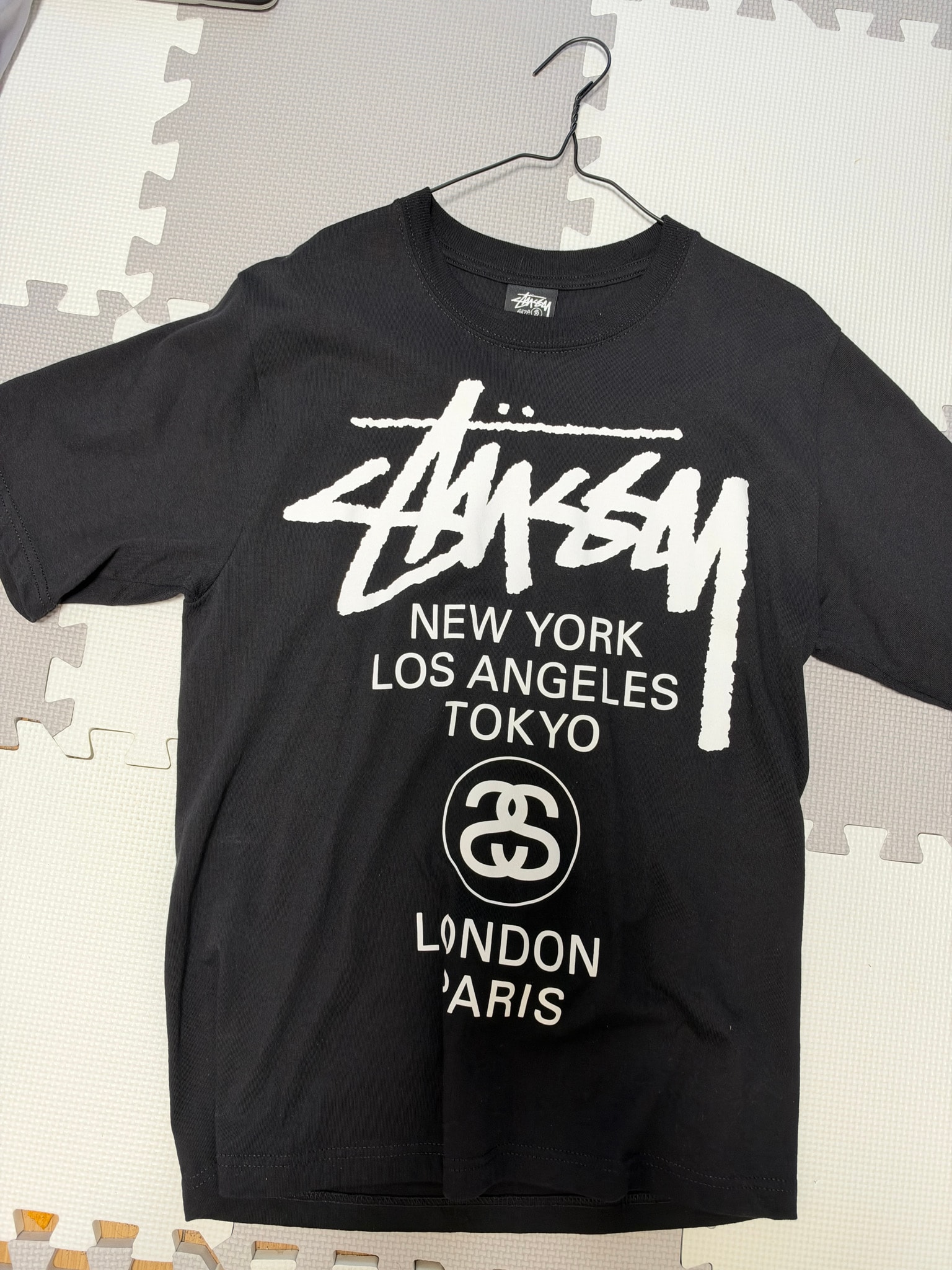 Stussy World Tour Tee "Black" (2025/2026) 3903962