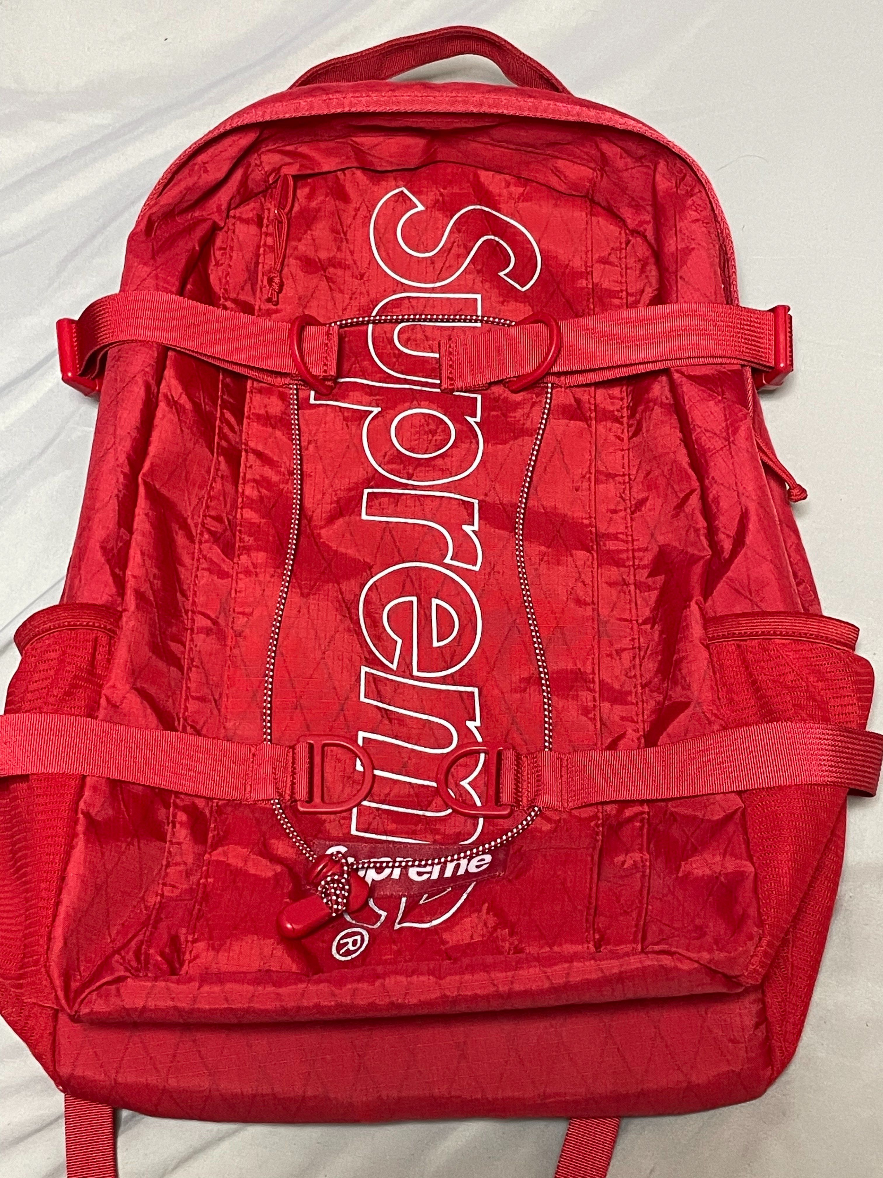 Supreme 18FW Backpack "Red"