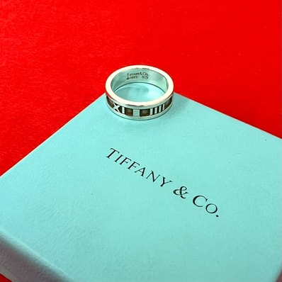 TIFFANY&Co. ティファニー アトラス リング シルバー925 リング・指輪 18号 シルバー
618-3