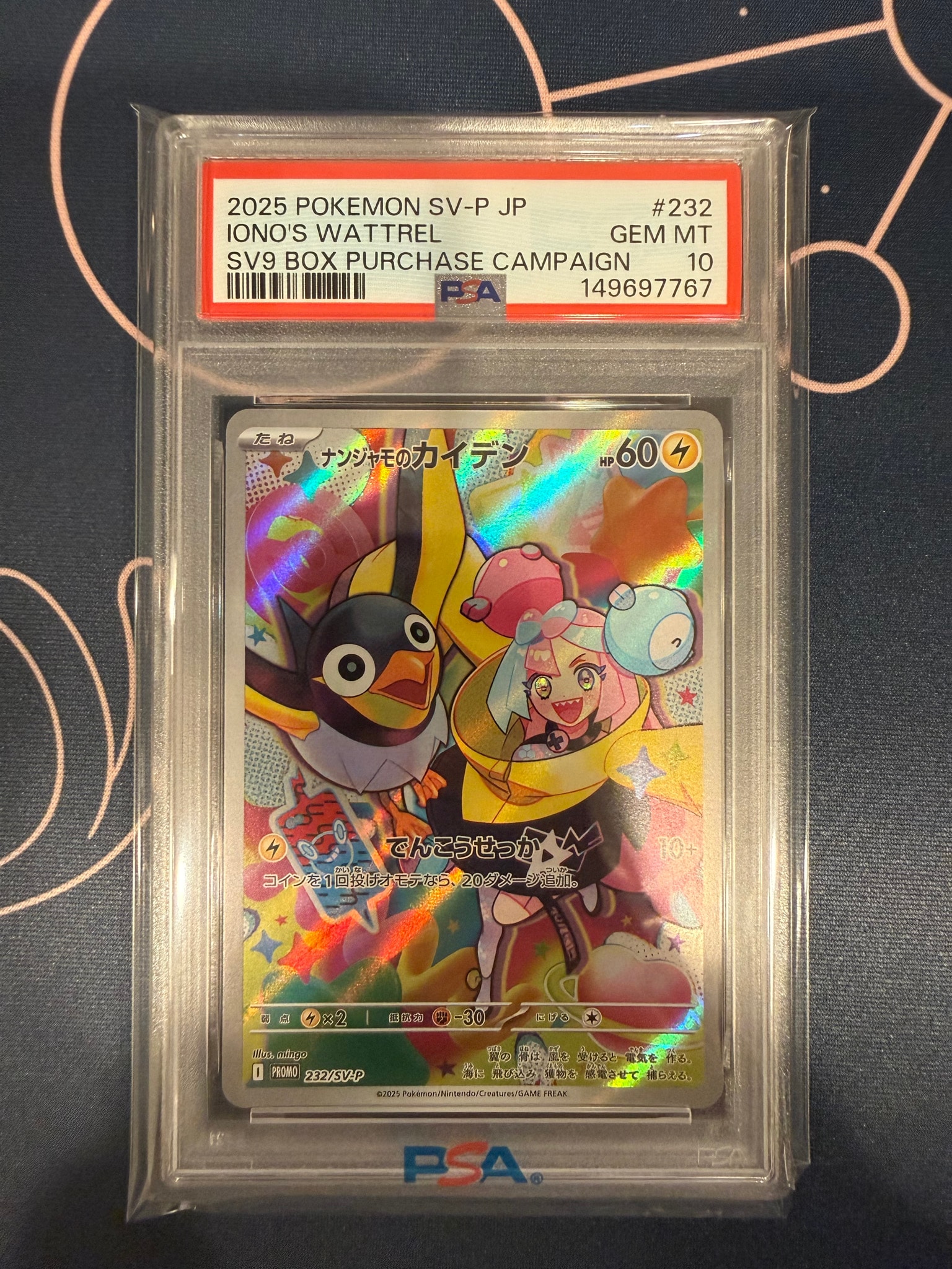 ナンジャモのカイデン P [SV-P 232](プロモーションカード「拡張パック
