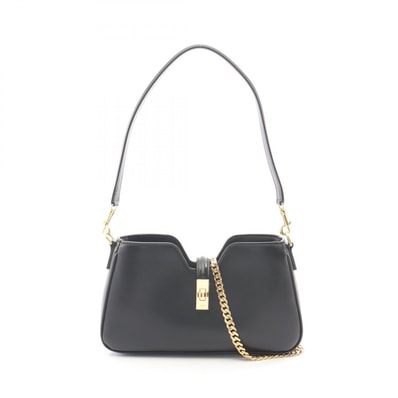 セリーヌ CELINE カミーユ 16 ショルダーバッグ バッグ レザー レディース ブラック系 122073FX938NO 【新品】