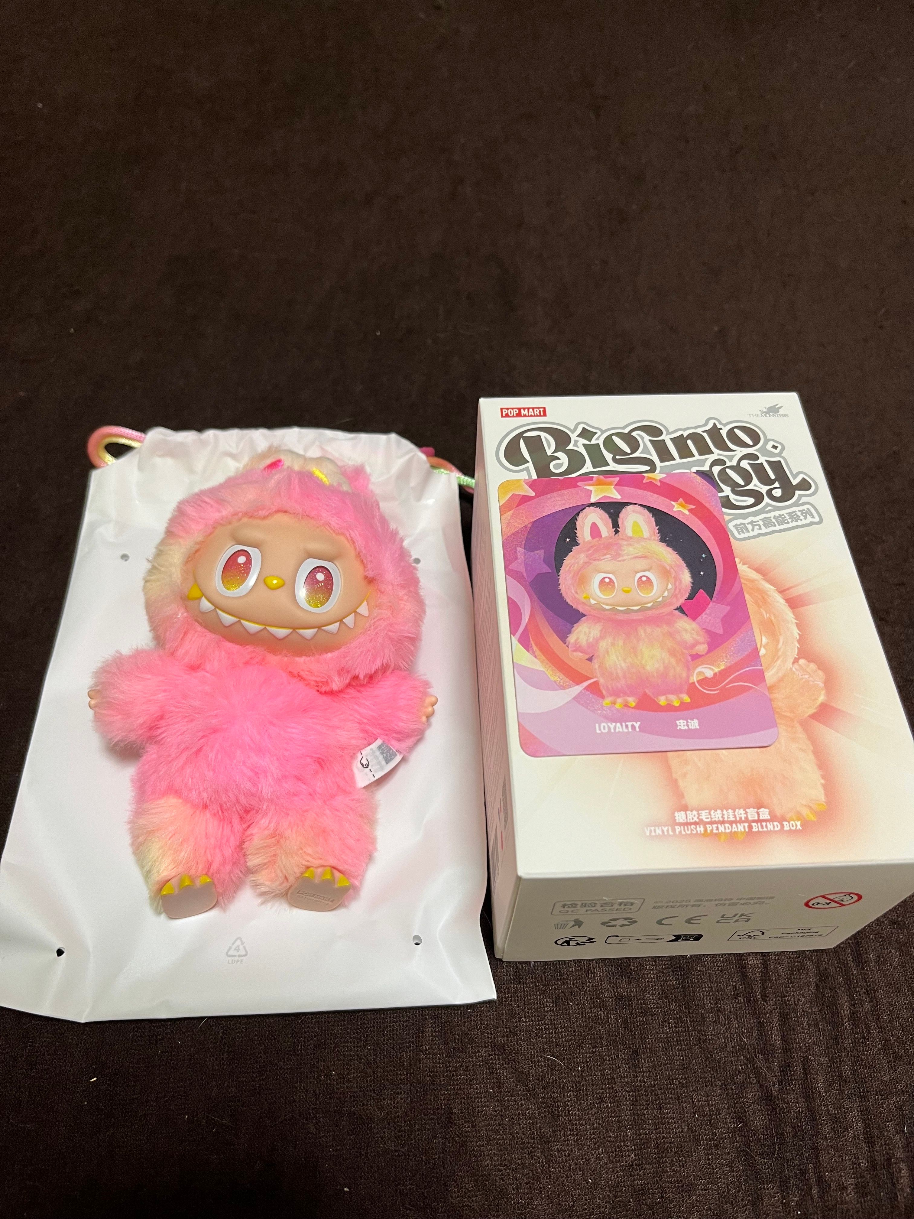 POP MART THE MONSTERS (LABUBU) Big into Energy Series Plush Pendant LOYALTY