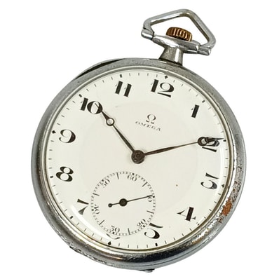 OMEGA オメガ 懐中時計 スモールセコンド 手巻き C1102