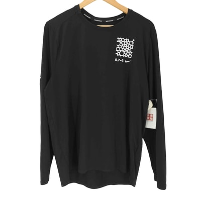 23AW RUNNING M S72 ELEMENT CREW LS サムホール トレーニング カットソー ロンT【1143357006444】