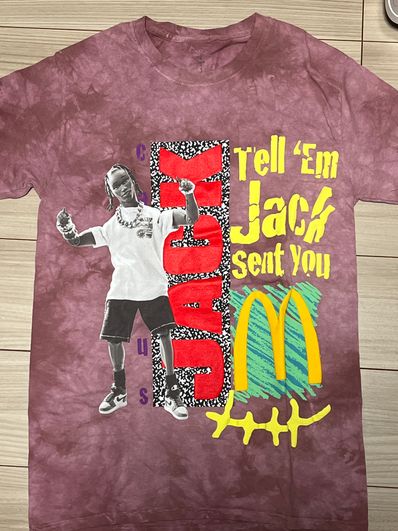 Travis Scott Cactus Jack x McDonald's Jack Smile II T-Shirt "Multi"