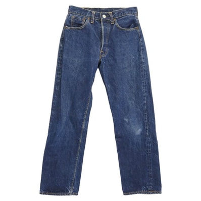 Levi's リーバイス デニムパンツ 60s VINTAGE ヴィンテージ 501 BIGE S-TYPE Sタイプ 裏刻印2 両面不均等V 平行ステッチ デニム パンツ インディゴブルー系【中古】