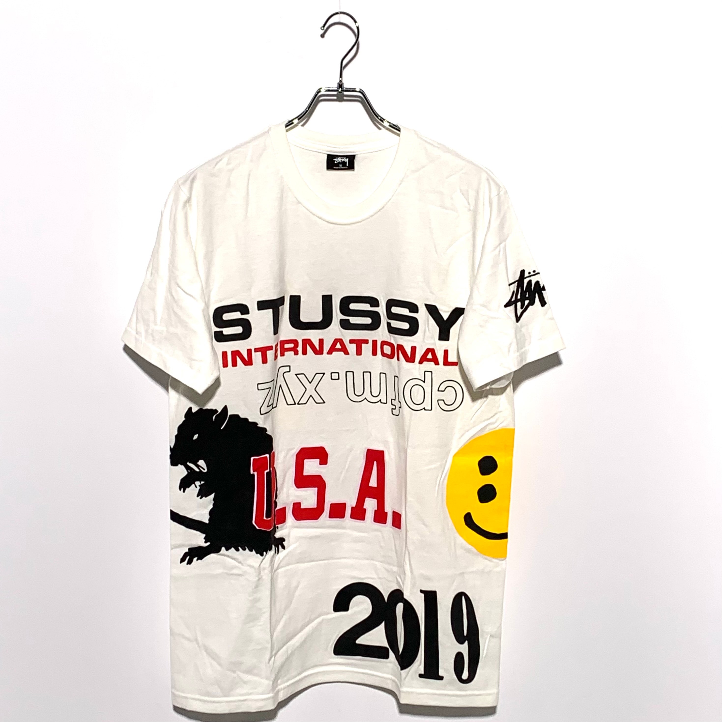 Stussy x Cactus Plant Flea Market USA 2019 Tee "White"