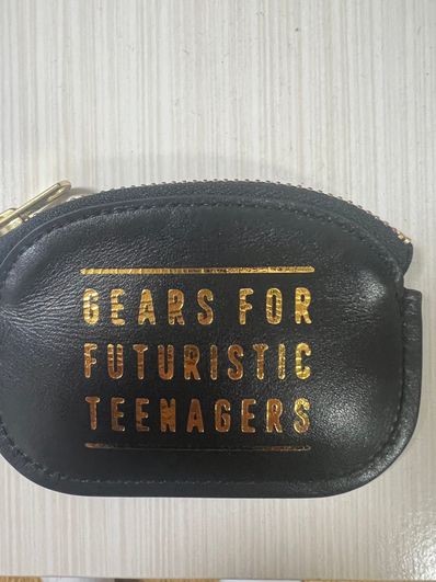 HUMAN MADE Leather Coin Case "Black"