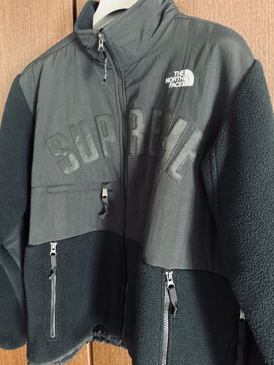 Supreme x The North Face Arc Logo Denali Fleece Jacket "Black"