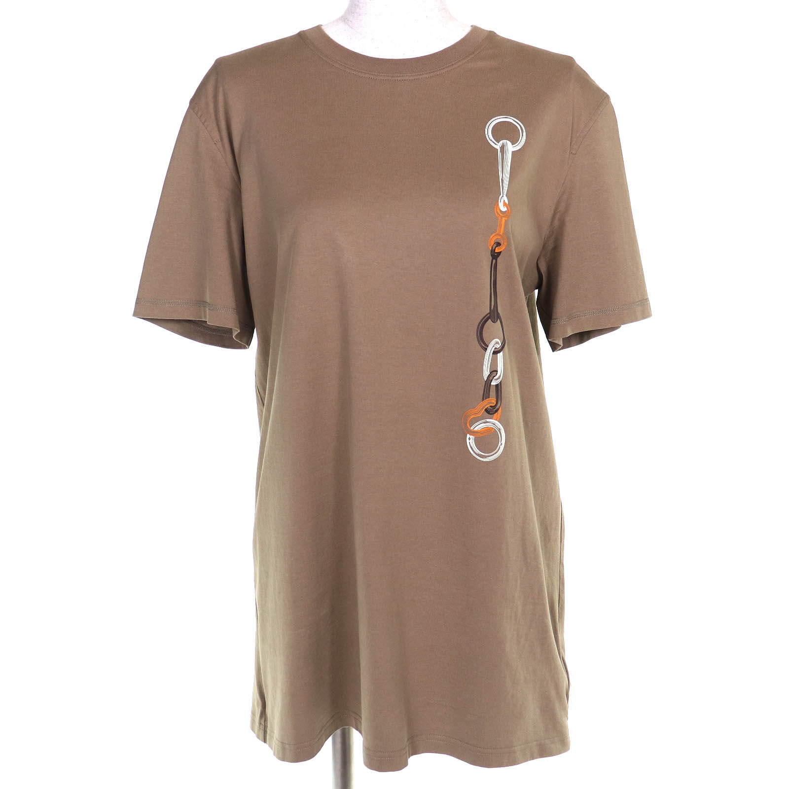 極美品 エルメス 半袖Tシャツ ミニワンピース 38 4H4517DA