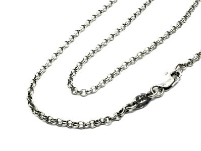 Chrome Hearts Roll Chain Necklace "Silver"