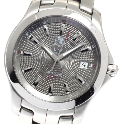 タグホイヤー リンク タイガーウッズ WJF2113 メンズ 【中古】